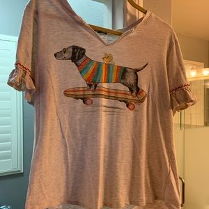 DEMOCRACY dachshund shirt